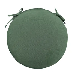 Plow & Hearth Furniture Cushions>Classic Round Chair Cushion with Ties