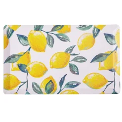 Plow & Hearth Anti-Fatigue Mats|Anti-Fatigue Mat>Coastal Citrus Fabric Anti-Fatigue Floor Mat