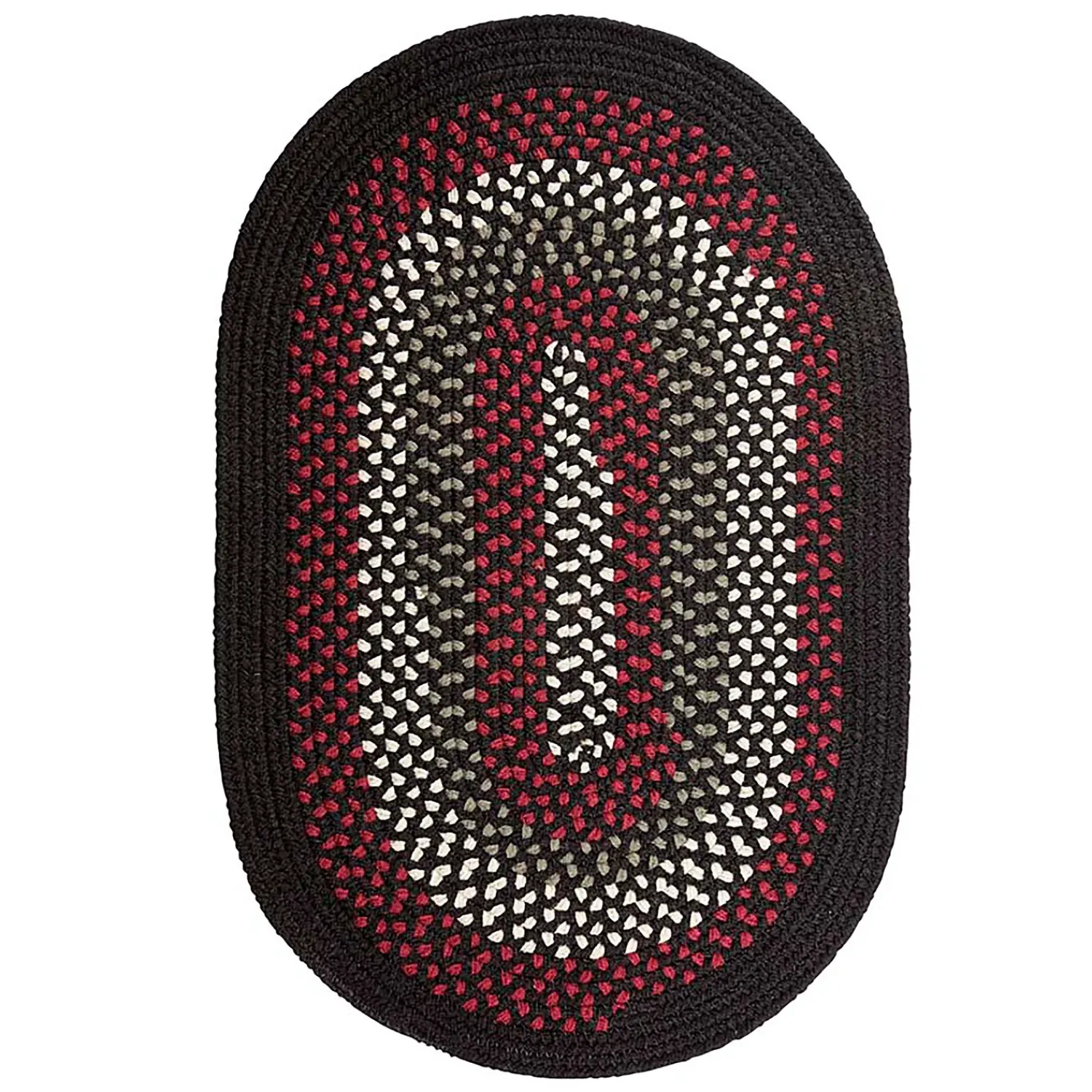 Plow & Hearth Area Rugs>Country Classic Braided Polypropylene Rug, 3' x 5'