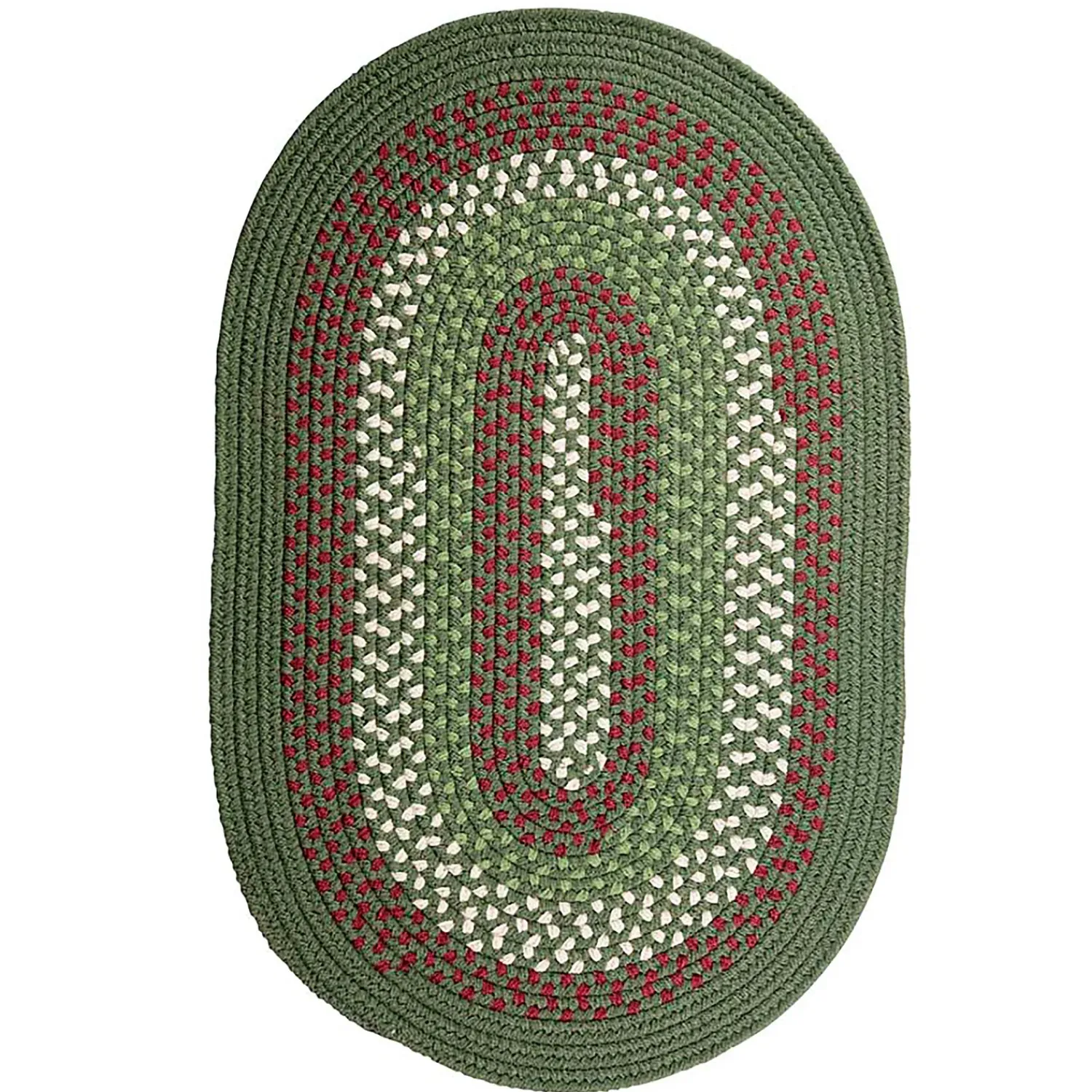 Plow & Hearth Area Rugs>Country Classic Braided Polypropylene Rug, 3' x 5'