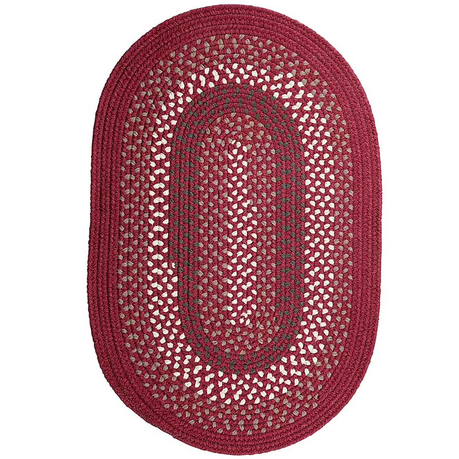 Plow & Hearth Area Rugs>Country Classic Braided Polypropylene Rug, 3' x 5'