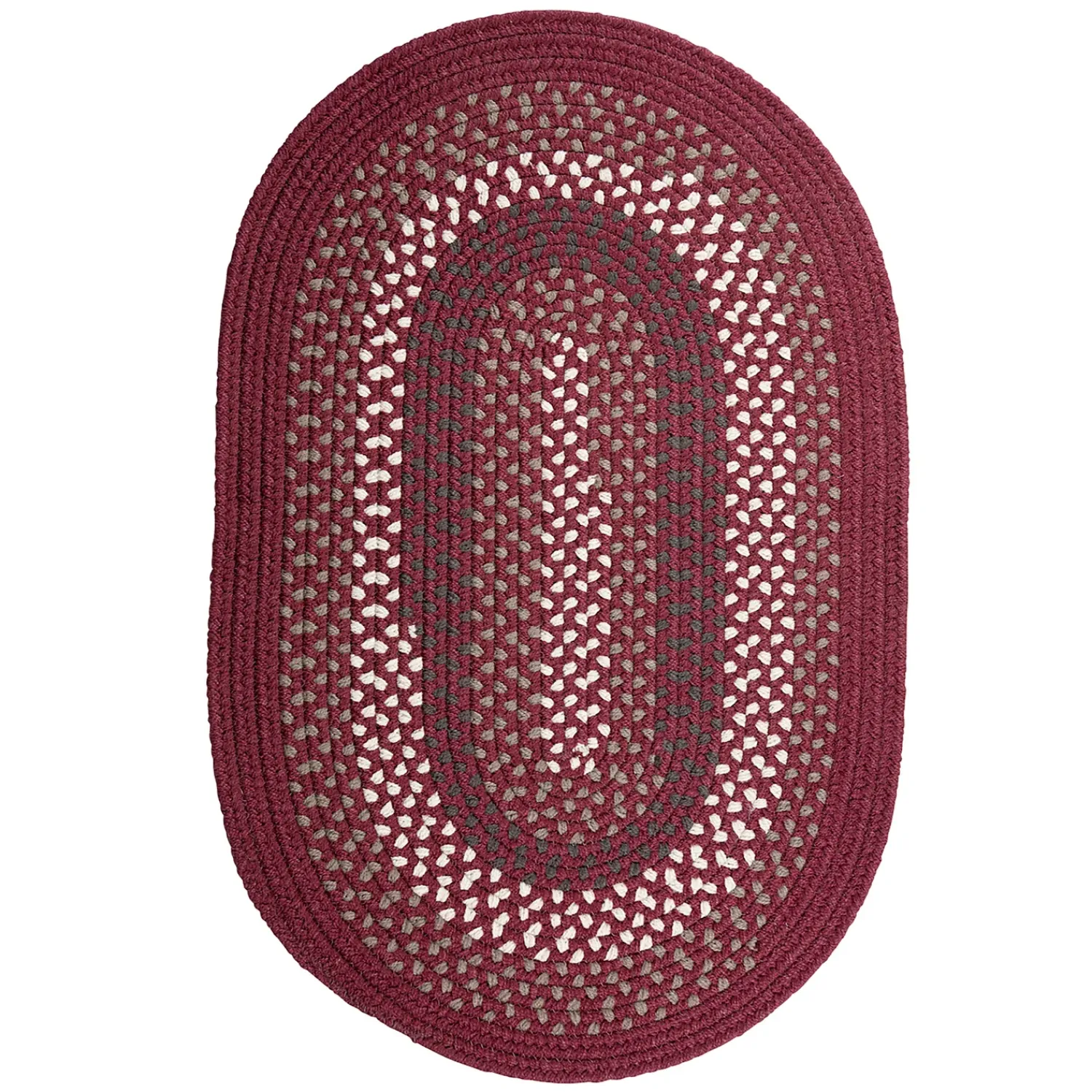 Plow & Hearth Area Rugs>Country Classic Braided Polypropylene Rug, 5' x 8'