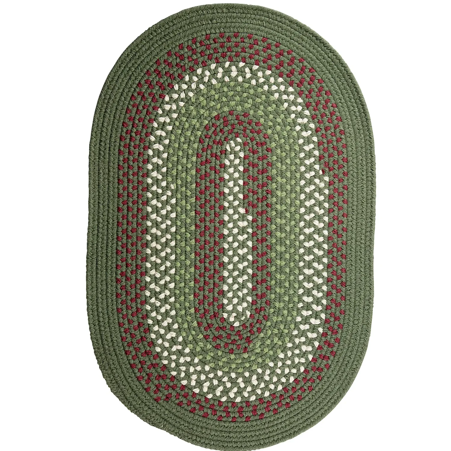 Plow & Hearth Area Rugs>Country Classic Braided Polypropylene Rug, 5' x 8'