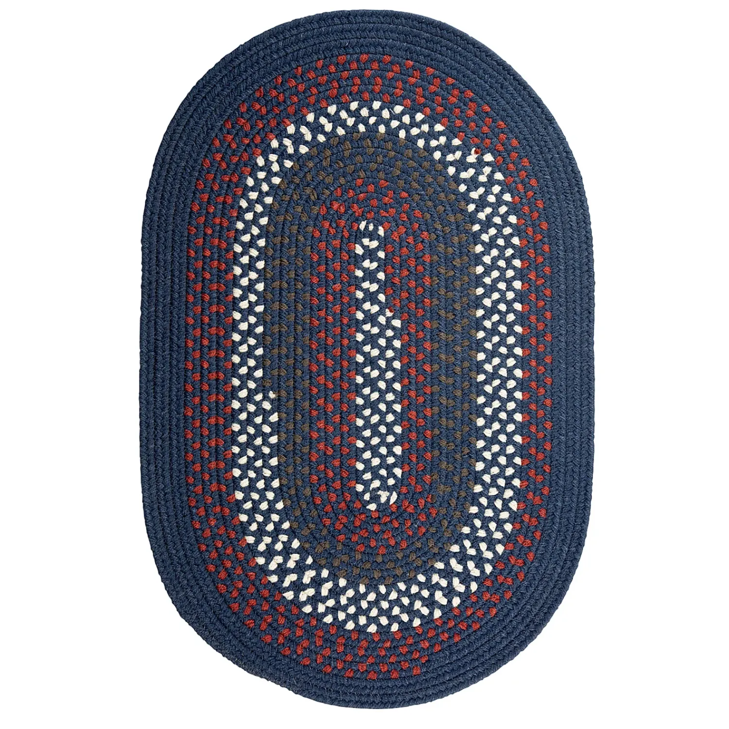 Plow & Hearth Area Rugs>Country Classic Braided Polypropylene Rug, 5' x 8'