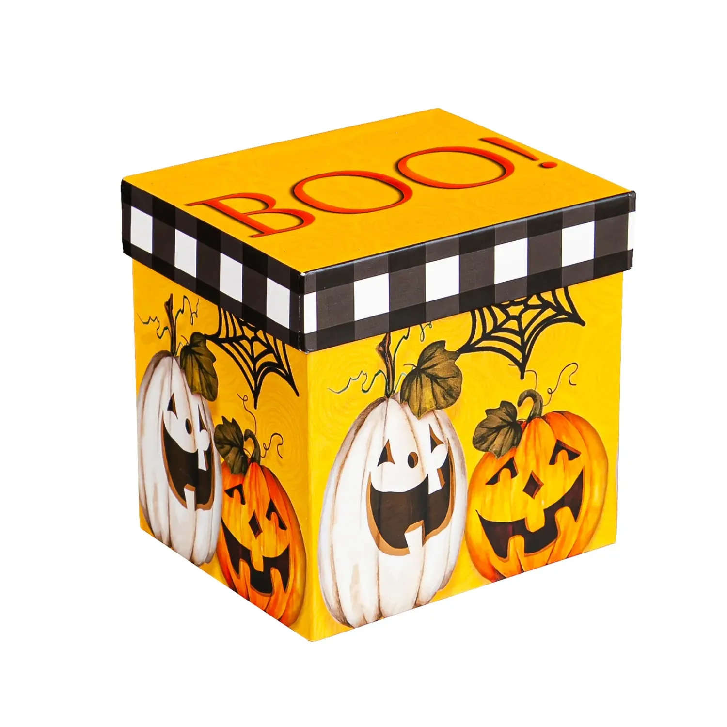 Plow & Hearth Coffee & Tea Cups>Cup of Awesome, 14 OZ, Boo Jack O'Lantern Pumpkins
