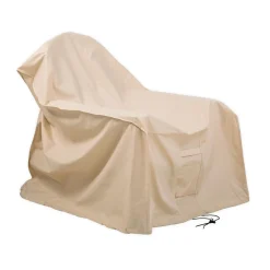 Plow & Hearth Outdoor Clean Up|Adirondack Chairs>Deluxe Adirondack Chair Cover Tan