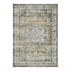 Plow & Hearth Area Rugs>Desmond Autumn Splendor Polyester Rug, 5' x 7'
