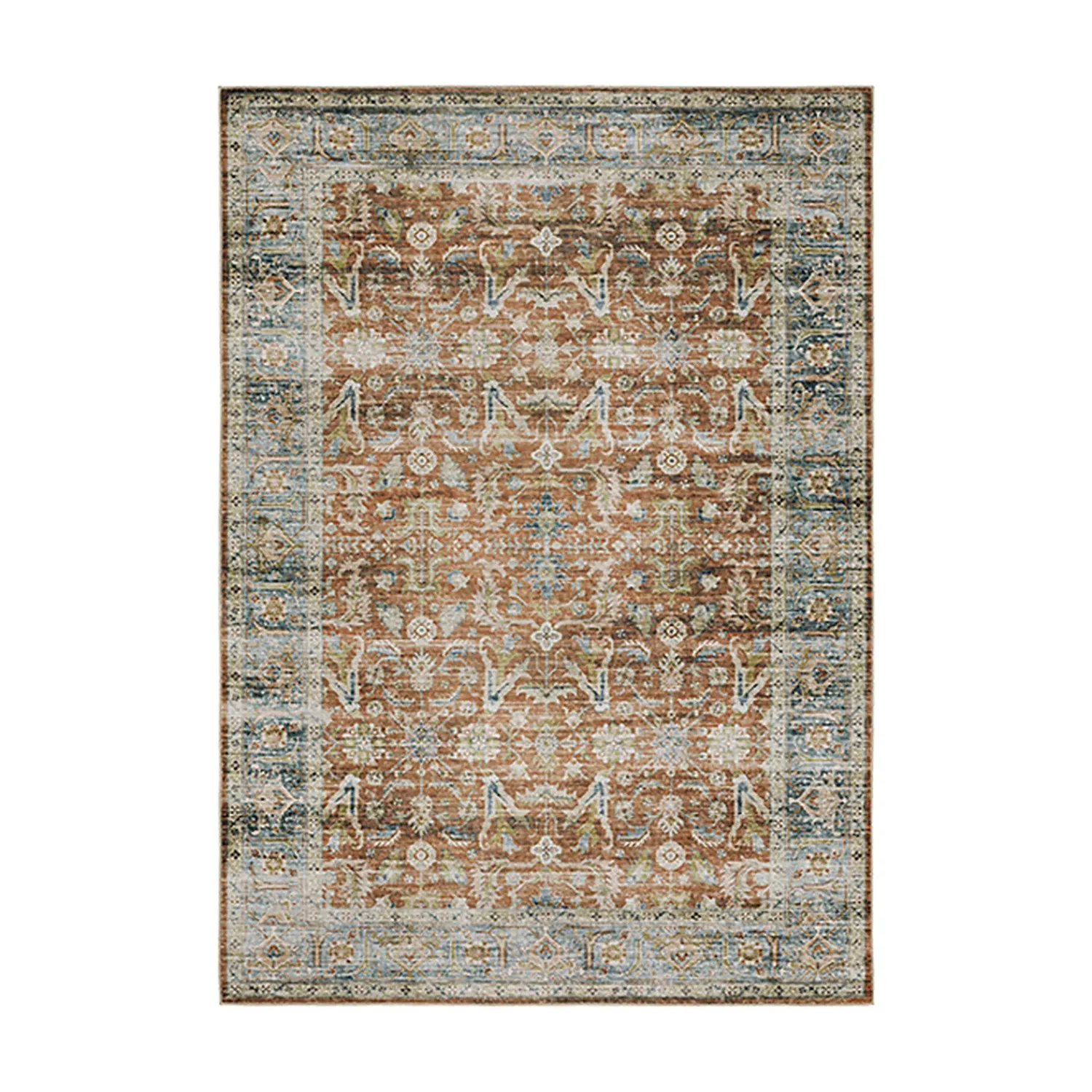 Plow & Hearth Area Rugs>Desmond Summer Splendor Polyester Rug, 2' x 8' Runner