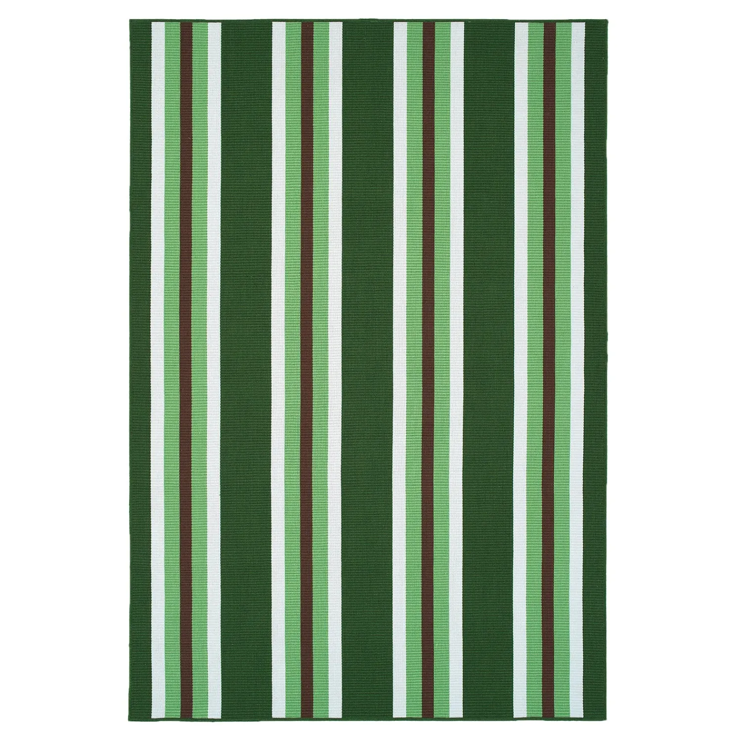 Plow & Hearth Area Rugs>Dorset Stripe Polyester Rug, 4' x 6'