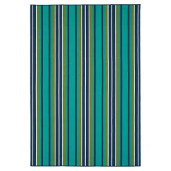 Plow & Hearth Area Rugs>Dorset Stripe Polyester Rug, 8'6" x 11'6"