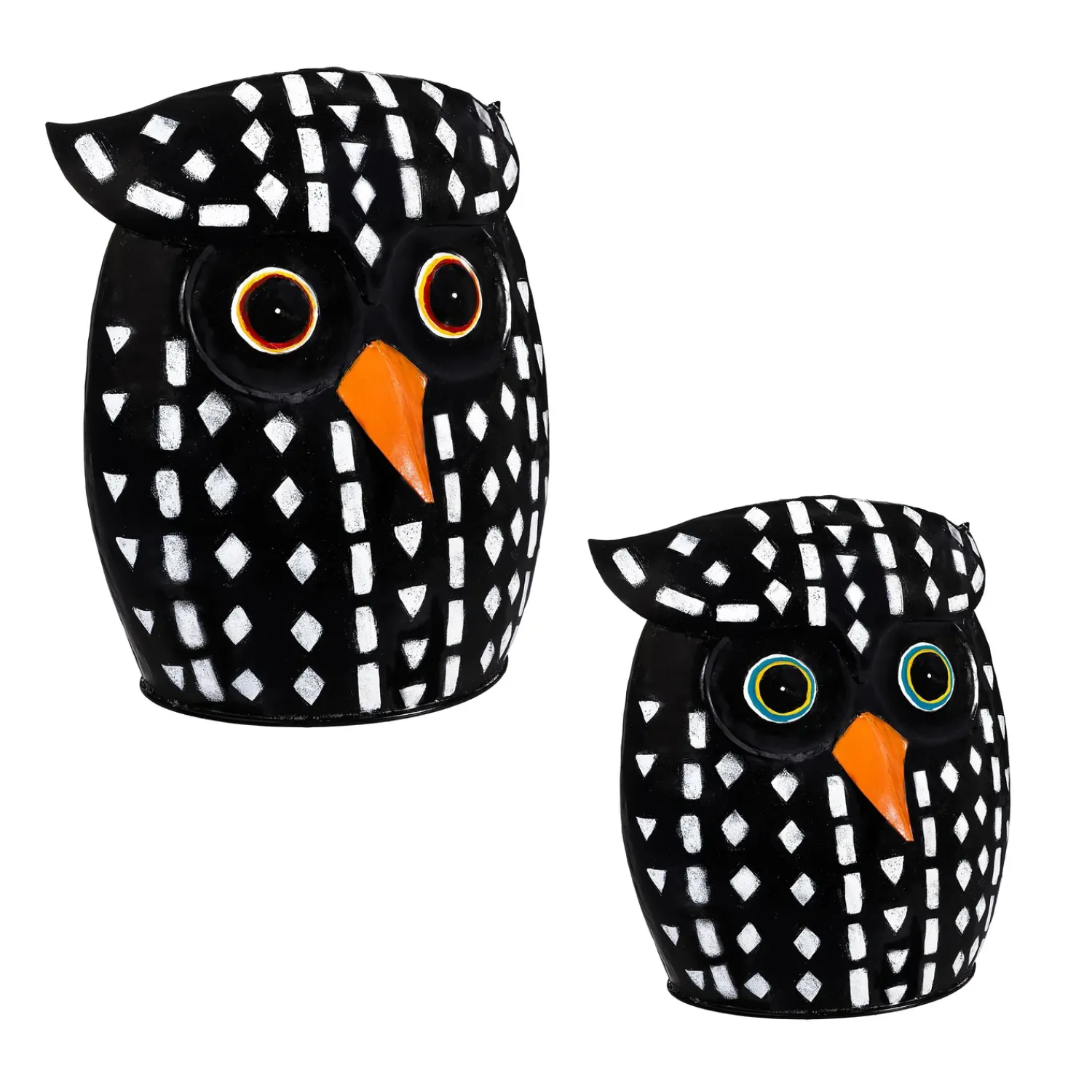 Plow & Hearth Garden Statues>Dotted Owl Statue, Set