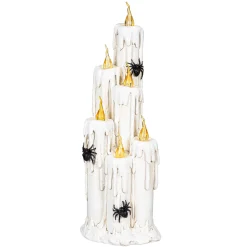 Plow & Hearth Garden Statues>Dripping Candle LED Statuary, 16"H