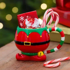 Plow & Hearth Coffee & Tea Cups>Elf 14 OZ, Ceramic Cup