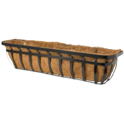 Plow & Hearth Planters & Plant Stands>English Hay Basket Window Planter, 36"L