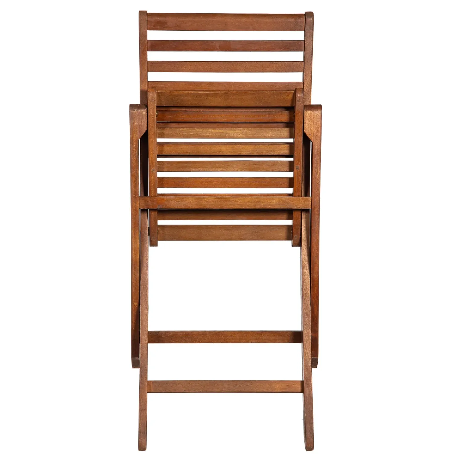 Plow & Hearth Chairs & Rockers|Rockers & Gliders>Eucalyptus Folding Bistro Chairs, Set of 2