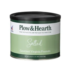 Plow & Hearth Gourmet Snacks & Nuts>Extra Large Virginia Peanuts, 36 oz. Tin