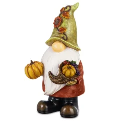 Plow & Hearth Garden Statues>Fall Harvest Garden Gnome Statue