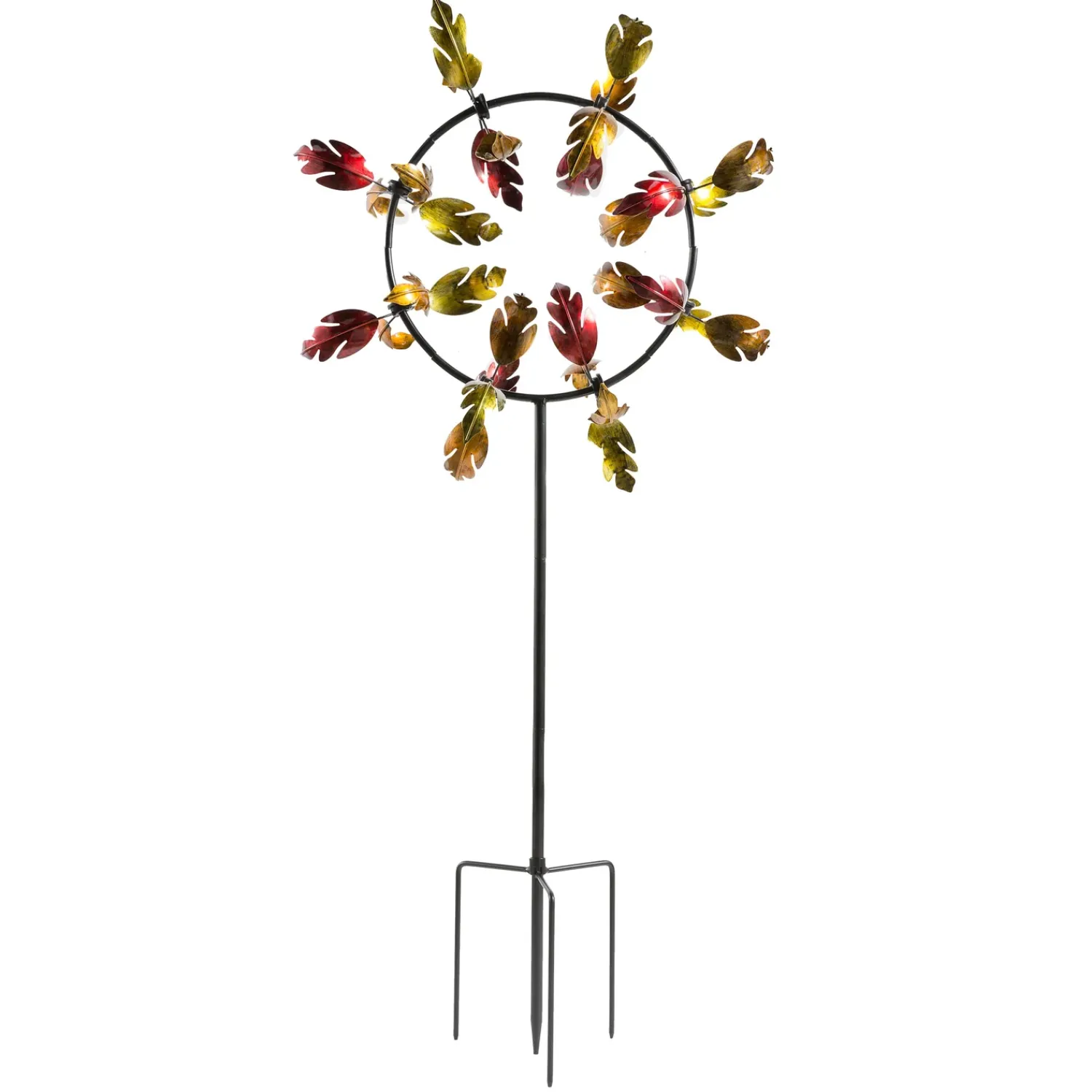 Plow & Hearth Wind Spinners>Fall Leaves Jubilee Wind Spinner