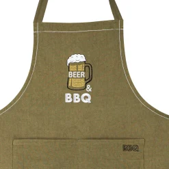 Plow & Hearth Kitchen Linens>Father's Day Grilling Gift Set, "Beer & BBQ"