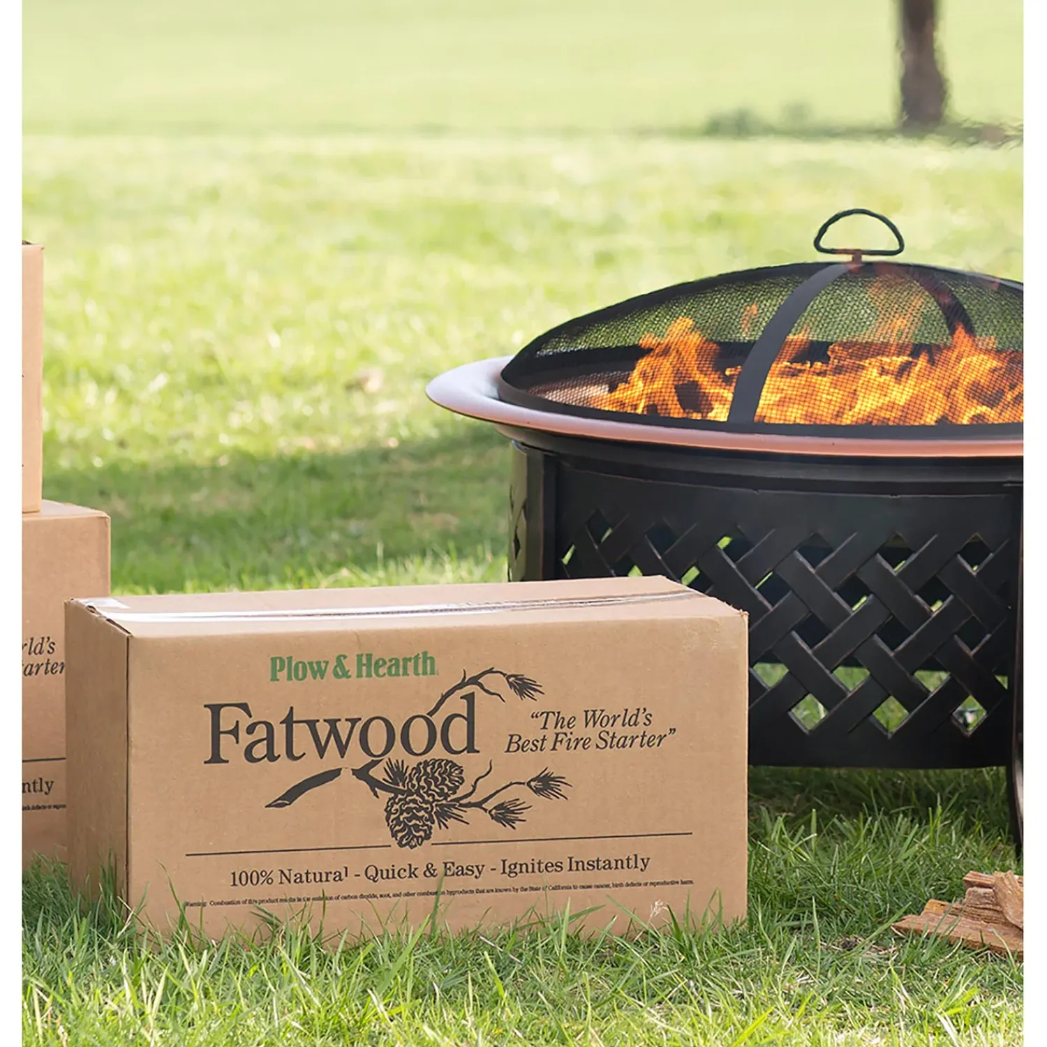 Plow & Hearth Fire Starters & Fatwood>Fatwood Fire-Starter, 35 lb. Box
