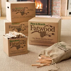 Plow & Hearth Fire Starters & Fatwood><noscript><img width=