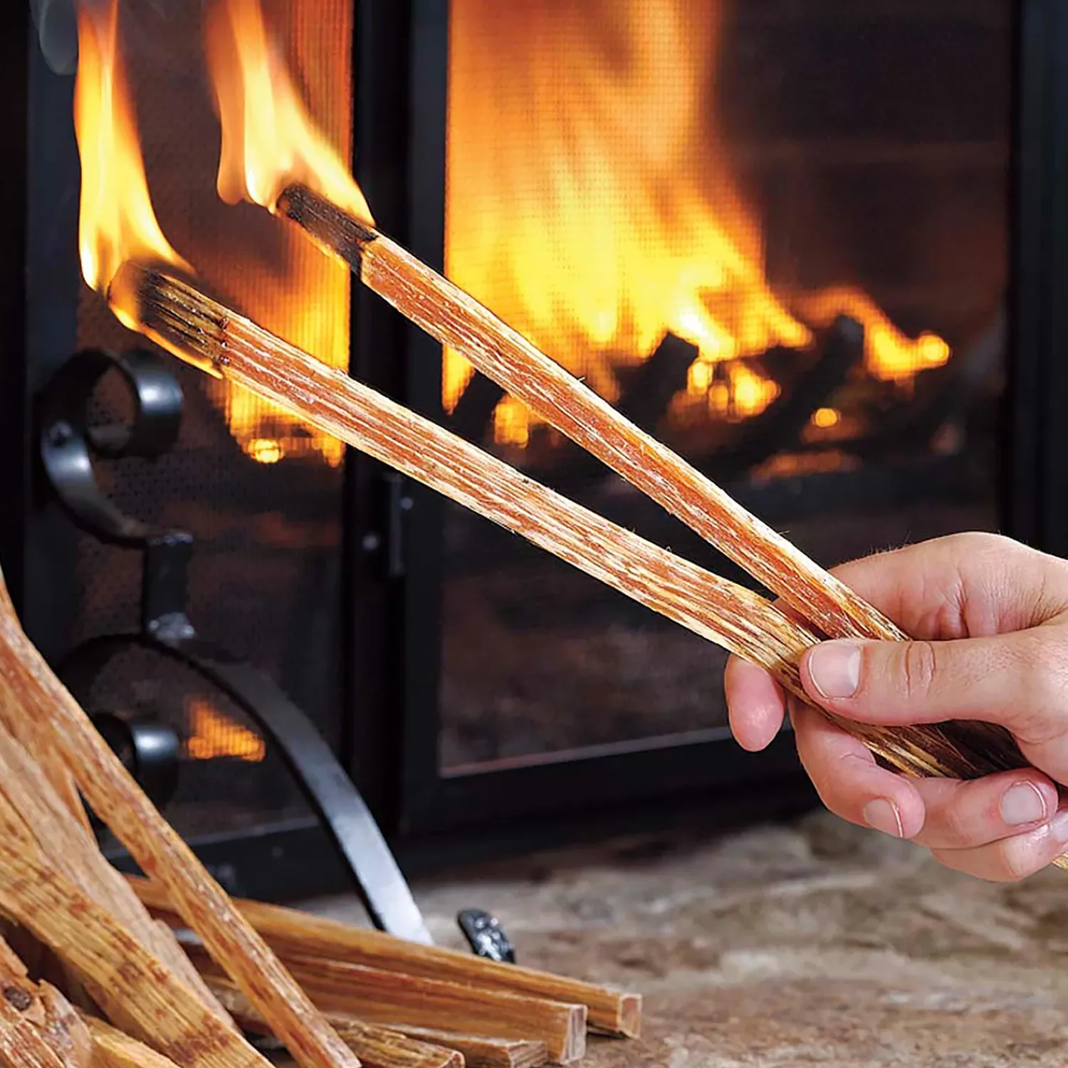 Plow & Hearth Fire Starters & Fatwood>Fatwood Fire-Starter, 25 lb. Box
