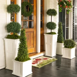 Plow & Hearth Faux Flowers & Plants|Lighted Trees & Garlands><noscript><img width=