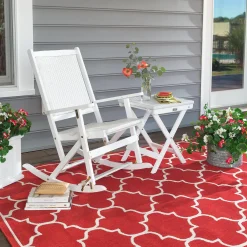 Plow & Hearth Faux Flowers & Plants>Faux Red and White Geranium Urn/Planter Filler