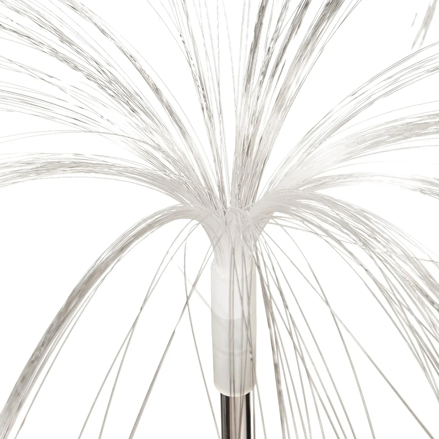 Plow & Hearth Garden Stakes|Solar Accents>Fiber Optic Garden Stake with RGB Lights, Set of 4