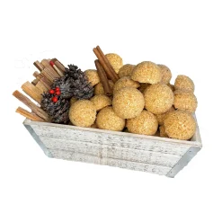 Plow & Hearth Fire Starters & Fatwood>Fire Starter Gift Set in Wooden Crate