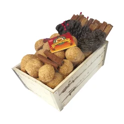 Plow & Hearth Fire Starters & Fatwood>Fire Starter Gift Set in Wooden Crate