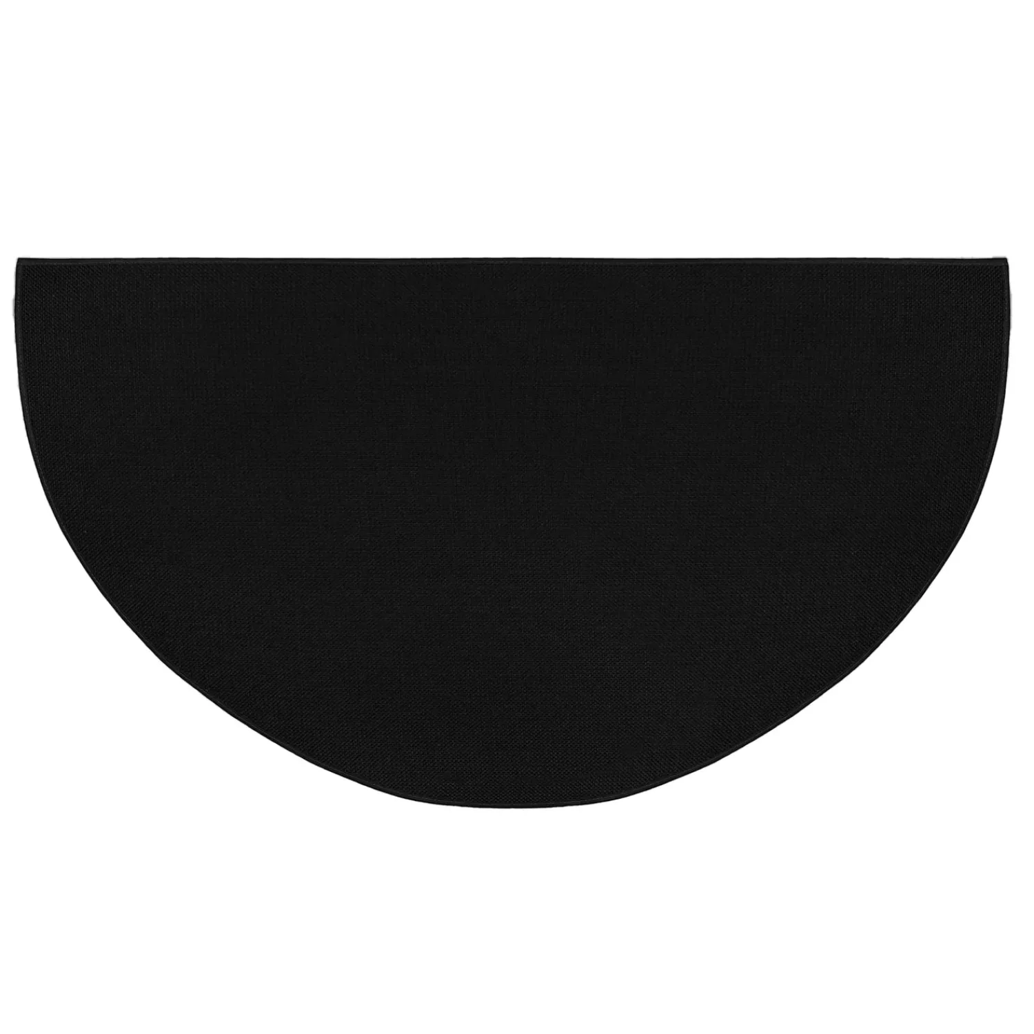 Plow & Hearth Hearth Rugs|Hearth Rugs>Flame-Resistant Fiberglass Half-Round Hearth Rug, 32" x 60"