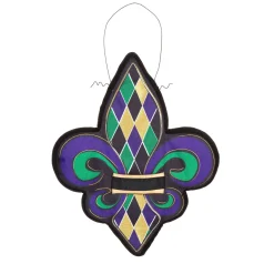 Plow & Hearth Fabric Door Hangers>Fleur de Lis Estate Door Décor