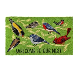 Plow & Hearth Coir Mats>Flock Together Coir Mat