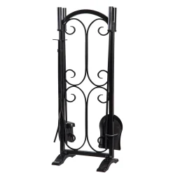 Plow & Hearth Fireplace Tool Sets>Florence 5 Piece Fireplace Toolset