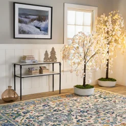 Plow & Hearth Wall Art>Fresh Snow Framed Wall Art Painting