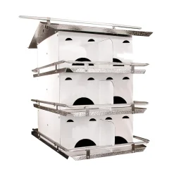 Plow & Hearth Birdhouses>Fully-Assembled 12-Room Purple Martin Birdhouse