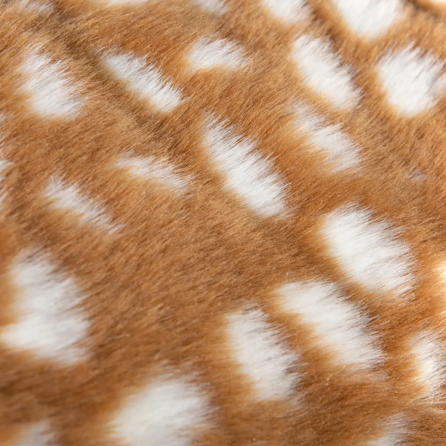Plow & Hearth Decorative Pillows>Fuzzy Spotted Fawn Plush Cuddle Animal Body Pillow