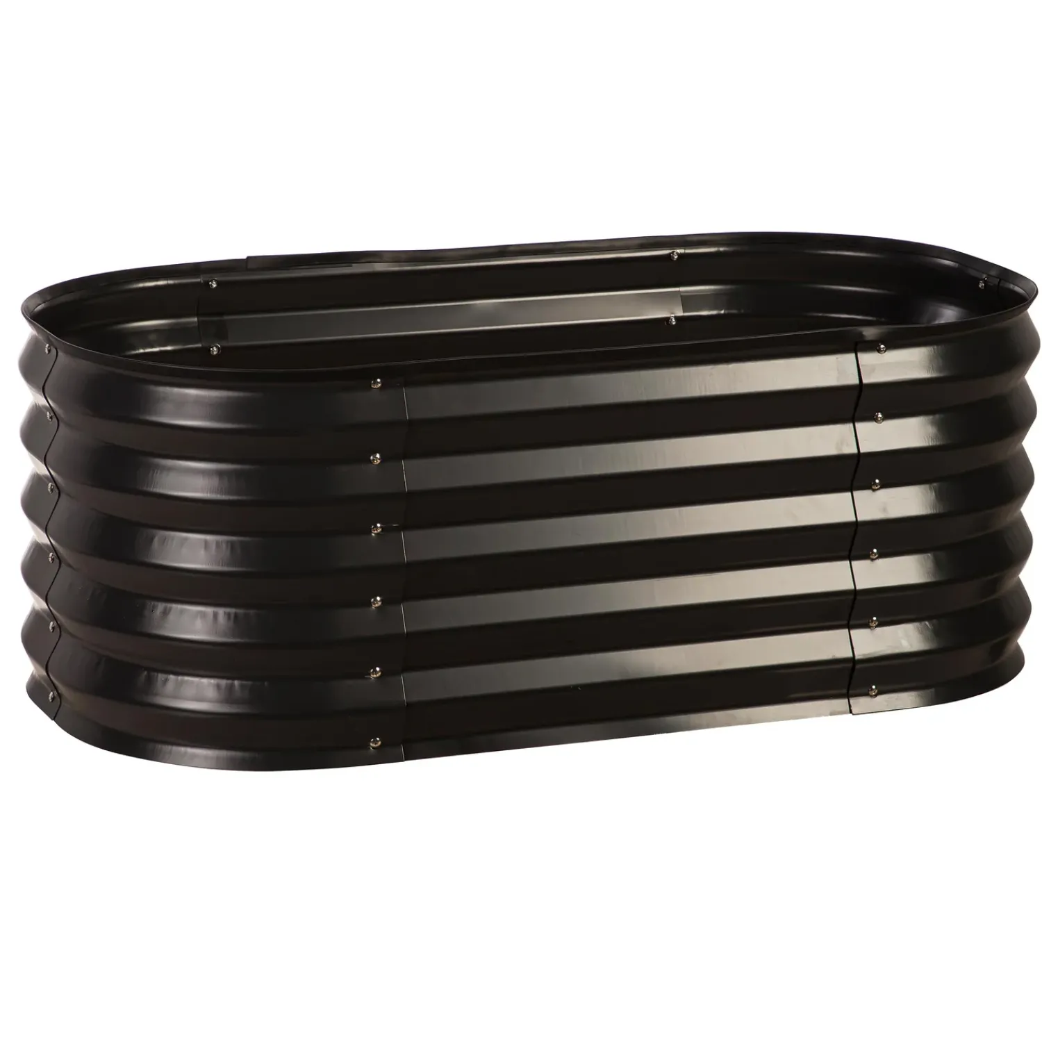 Plow & Hearth Planters & Plant Stands>Galvanized Steel Garden Bed Large