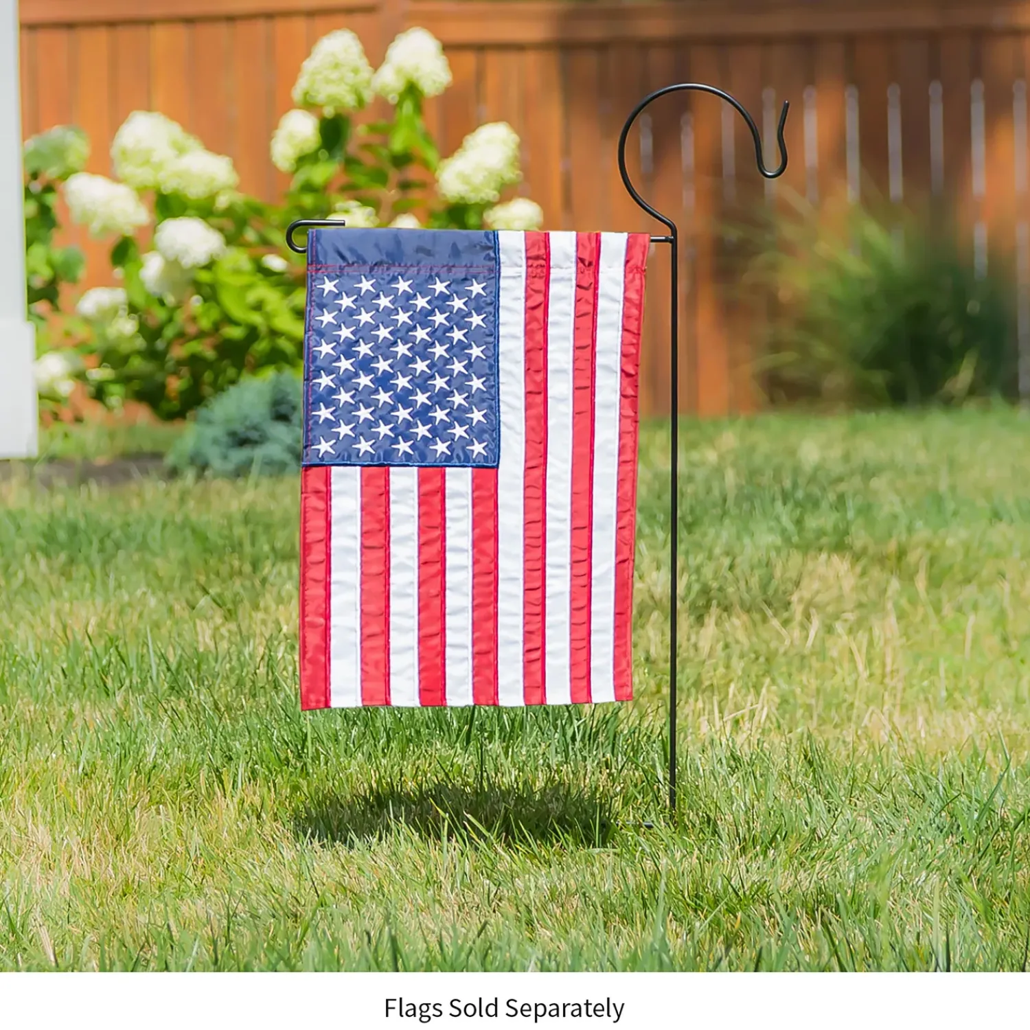 Plow & Hearth Flag Accessories>Garden Flag Stand with Shepherd’s Hook