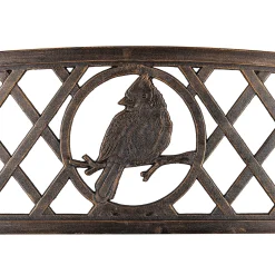 Plow & Hearth Outdoor Benches>Garden Metal Bench, Cardinal