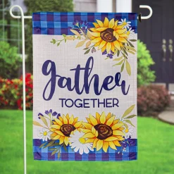 Plow & Hearth Garden Flags>Gather Suede Garden Flag