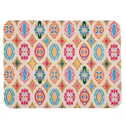 Plow & Hearth Kitchen Linens|Cleaning Supplies>Geometric Tapestry Fabric Dish Drying Mat, 20" x 15"