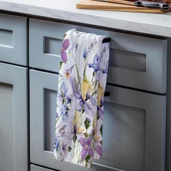 Plow & Hearth Kitchen Linens>Golden Lilac Quick Dry Kitchen Towel, 18" x 30"