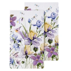 Plow & Hearth Kitchen Linens>Golden Lilac Quick Dry Kitchen Towel, 18" x 30"