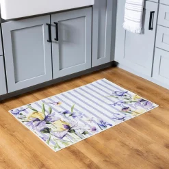 Plow & Hearth Washable Mats>Golden Lilac Washable Accent Rug, 2' x 3'