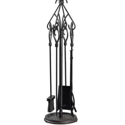 Plow & Hearth Fireplace Tool Sets>Gothic 5 Piece Tool Set