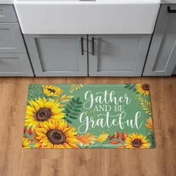 Plow & Hearth Anti-Fatigue Mats|Anti-Fatigue Mat>Grateful Gatherings Anti-Fatigue Mat, 30" x 18"