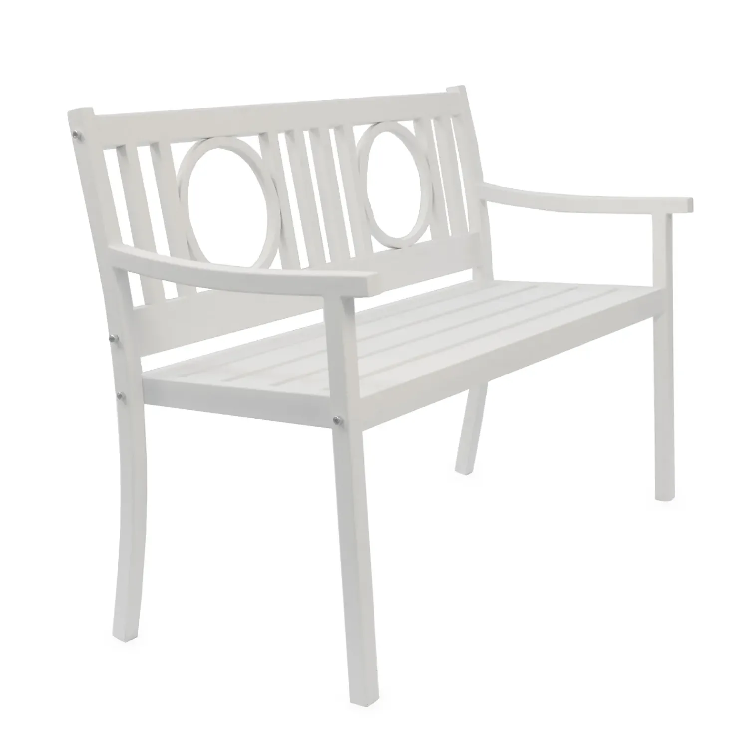 Plow & Hearth Outdoor Benches>Grayson Steel Garden Bench