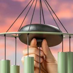 Plow & Hearth Wind Chimes & Mobiles>Hand Tuned “Peace” Wind Chime